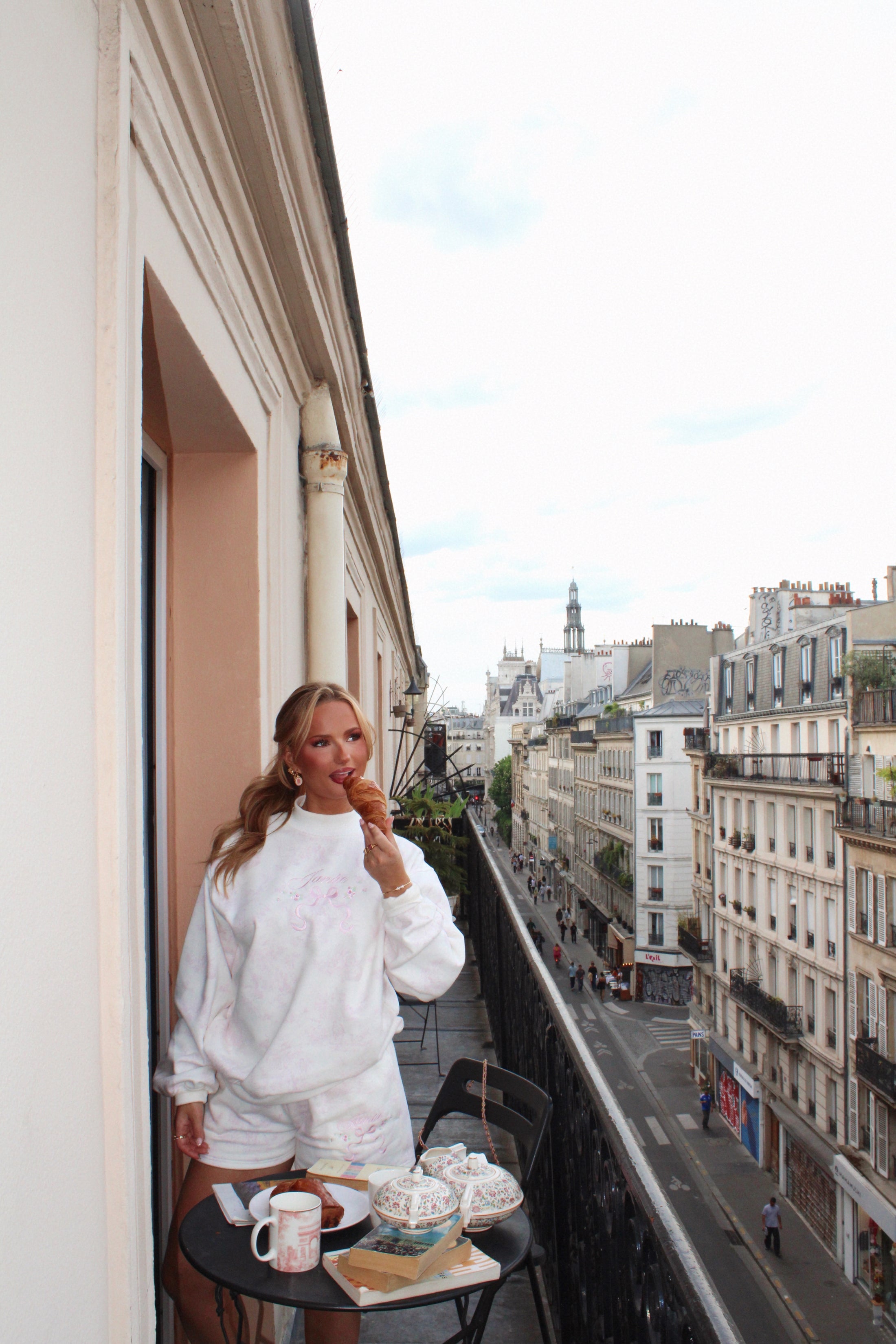 Janáe French Toile Shorts