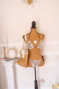 Load image into Gallery viewer, The Capri Heirloom Crochet Bikini – Crème & Cocoa
