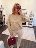 Load image into Gallery viewer, The Celine Cardigan – Fawn Leopard
