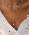 Load image into Gallery viewer, The Pearl Tide Lariat
