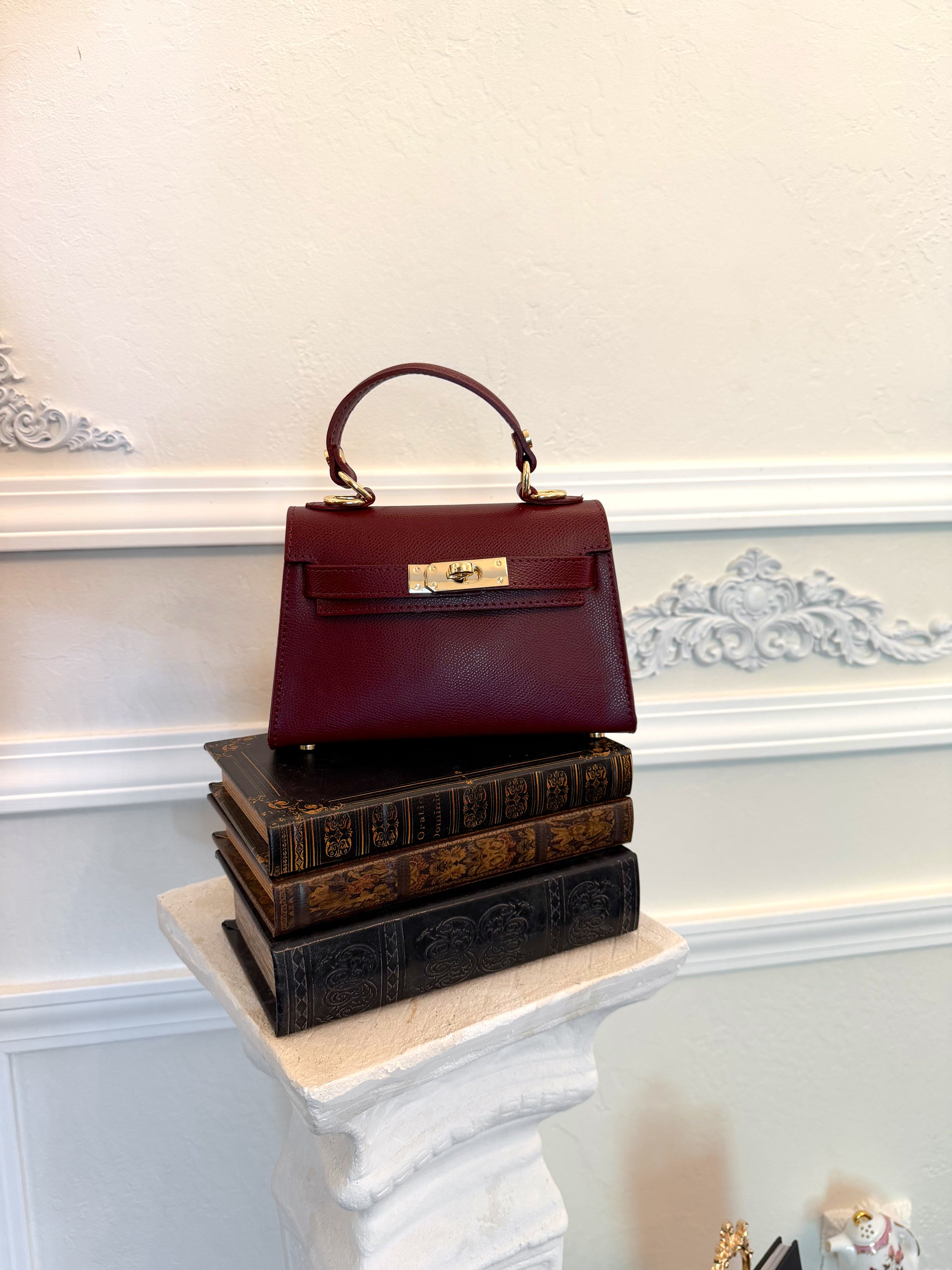 The Janáe Mini Bag - Cabernet