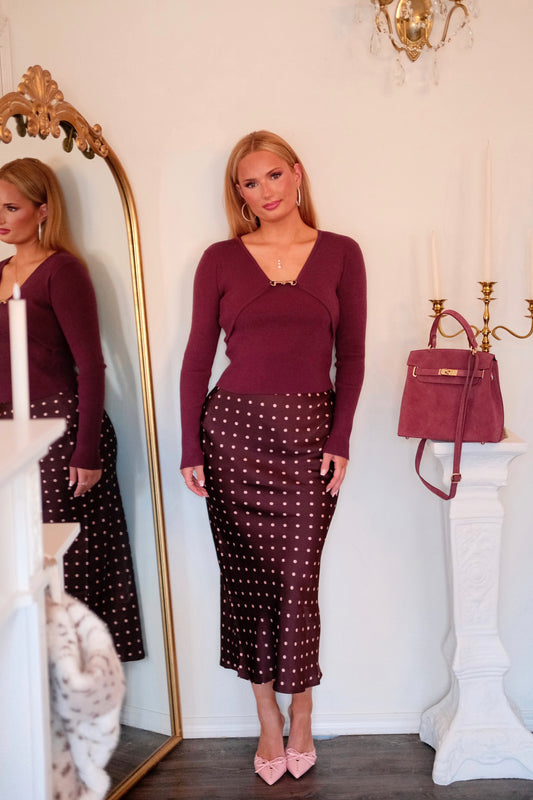 The Plum Couture Top