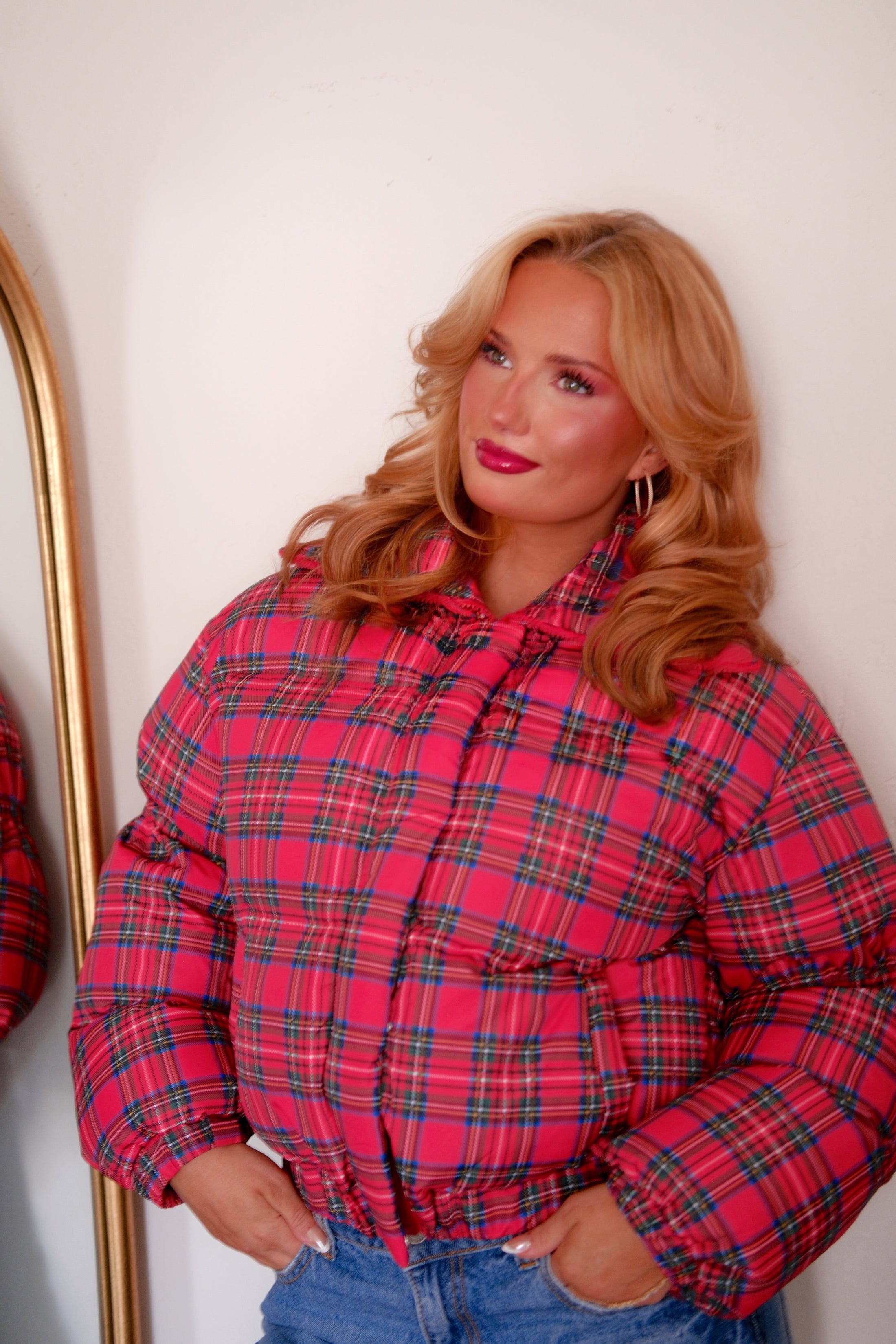 The Holiday Tartan Puffer