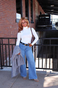 Load image into Gallery viewer, The Wren Turtleneck - White
