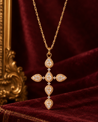 The Versailles Cross Necklace