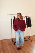 Load image into Gallery viewer, The Lennox Knit - Bordeaux
