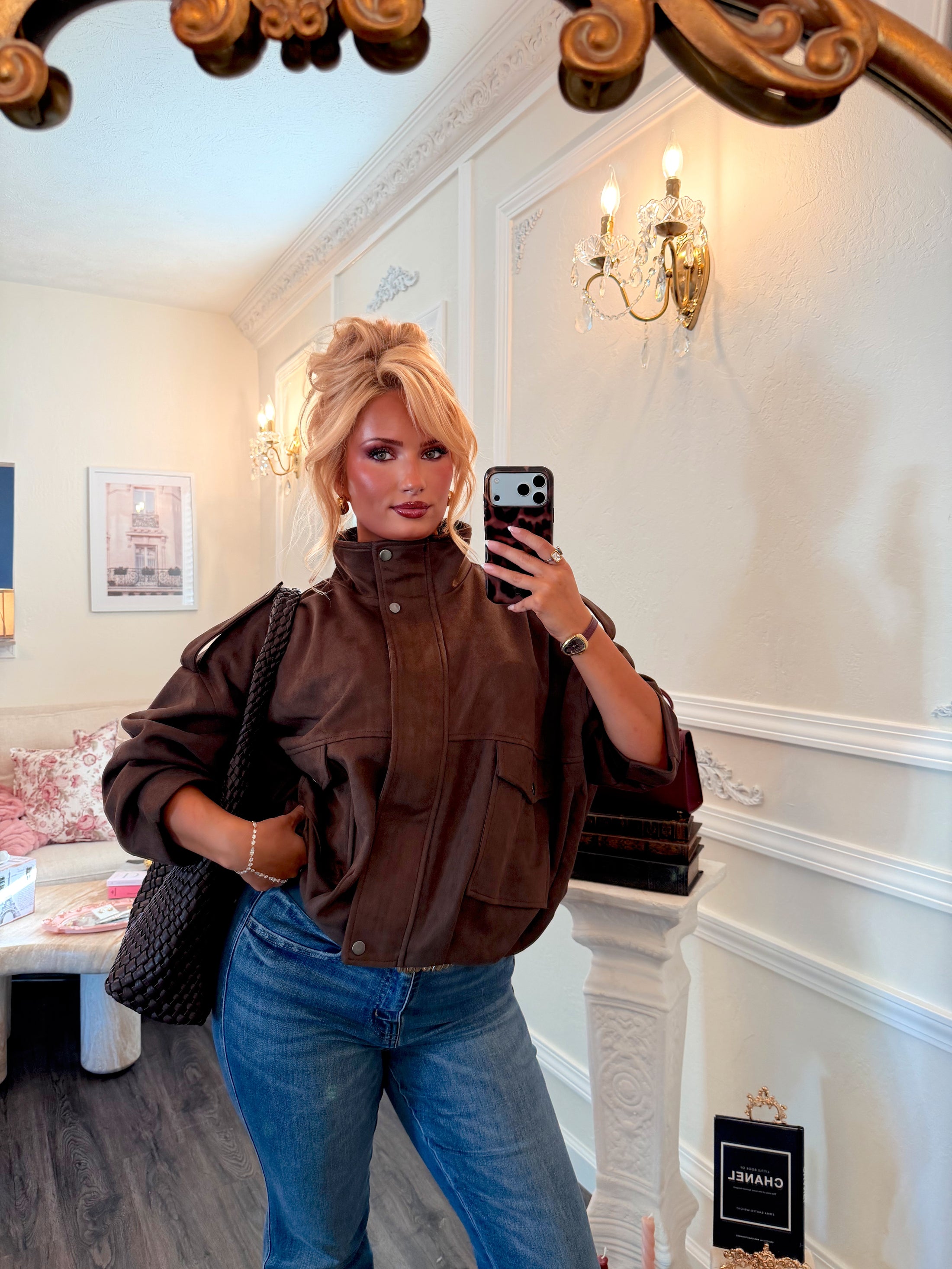 The English Heiress Suede Jacket