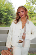 Load image into Gallery viewer, The Orchard Lane Jacket – Cream Gingham
