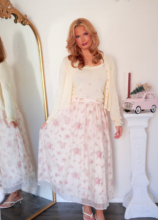 The Eloise Eyelet Sweater Set