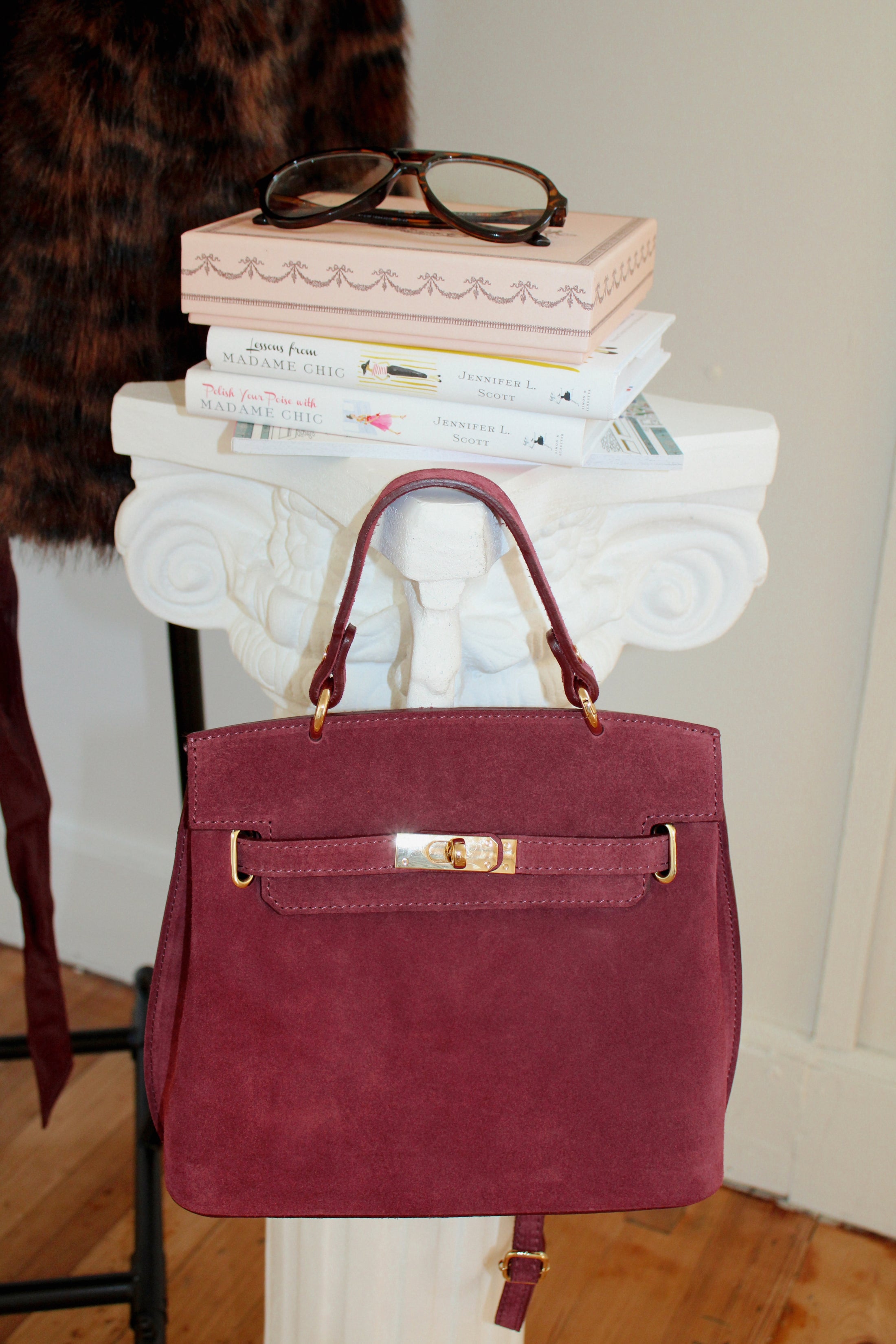 Luciana Purse – Plum
