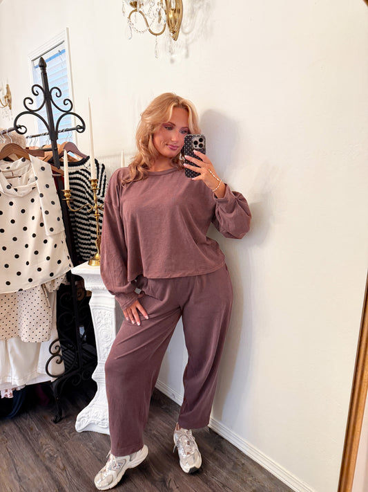 The Soft Hour Set - Dark Cherry