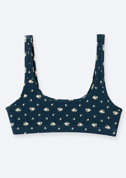 Midnight Blossoms Bra Top