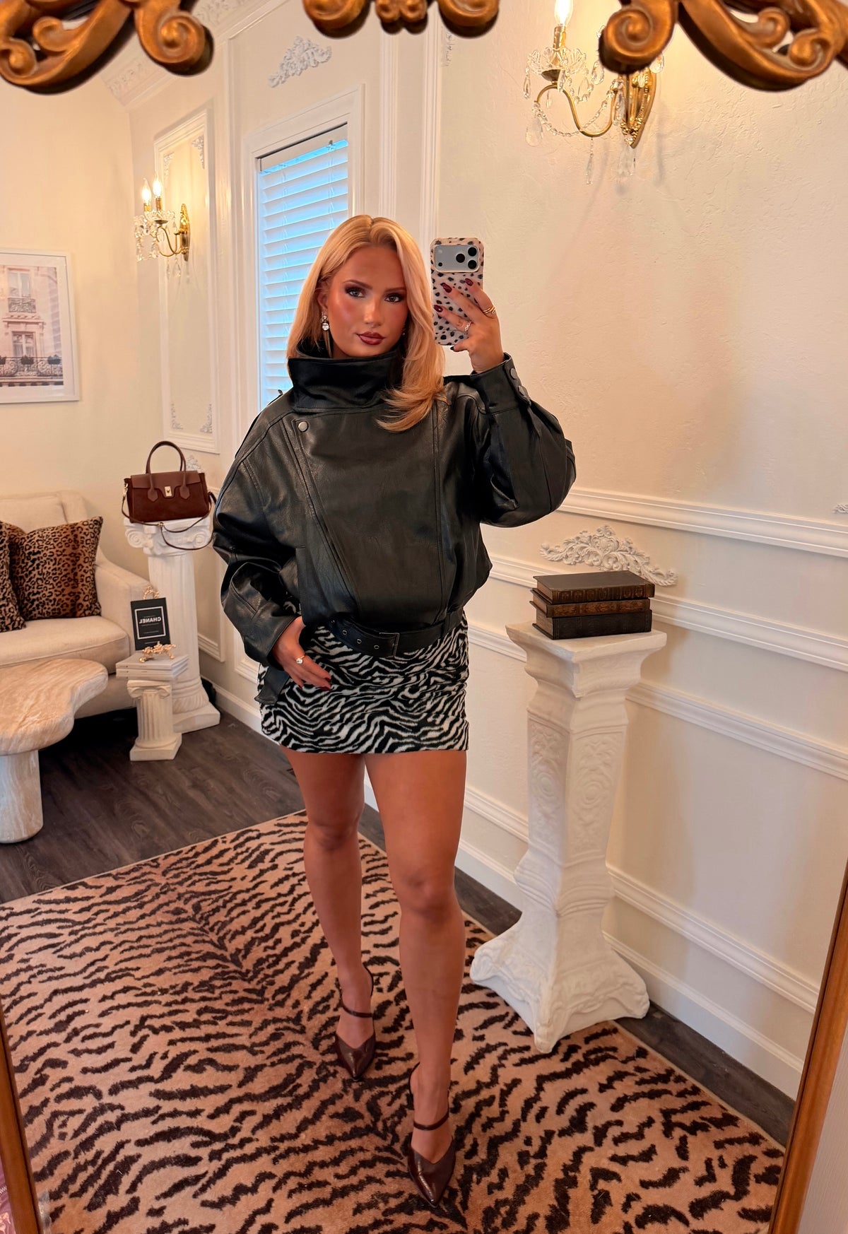 The Margaux Moto Jacket — Noir