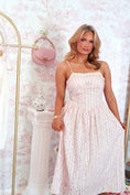 Load image into Gallery viewer, Blush Lacewood Midi Dress
