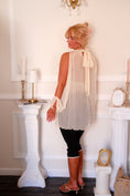 Load image into Gallery viewer, The Tuileries Chiffon Blouse – Crème
