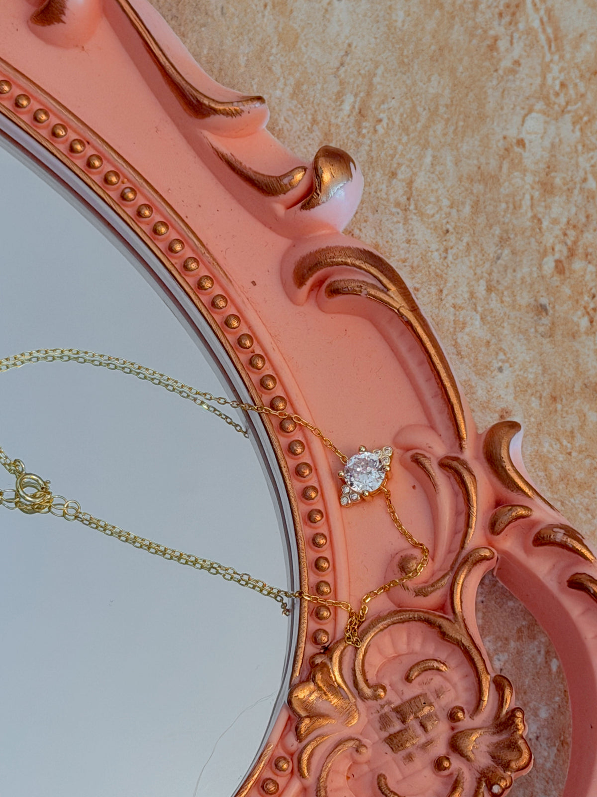 The Château Marquise Moissanite Anklet