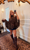 Load image into Gallery viewer, The Saint-Honoré Leopard Chiffon Top
