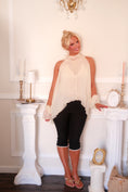Load image into Gallery viewer, The Tuileries Chiffon Blouse – Crème
