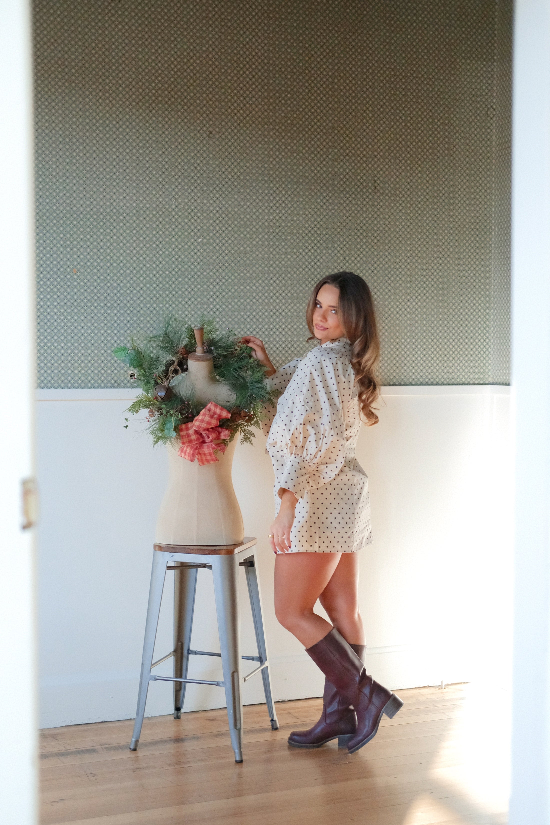 The Maison Mademoiselle Dress - Dots