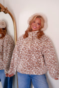 Load image into Gallery viewer, The Snowy Leopard Fleece Pullover
