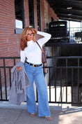 Load image into Gallery viewer, The Wren Turtleneck - White
