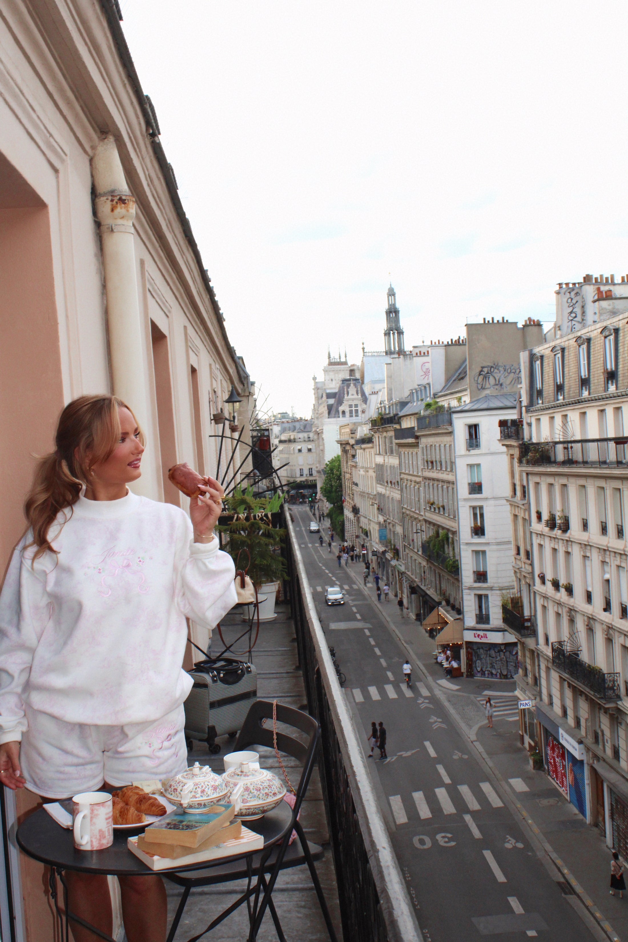 Janáe French Toile Shorts