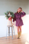 Load image into Gallery viewer, The Maison Mademoiselle Dress - Plum

