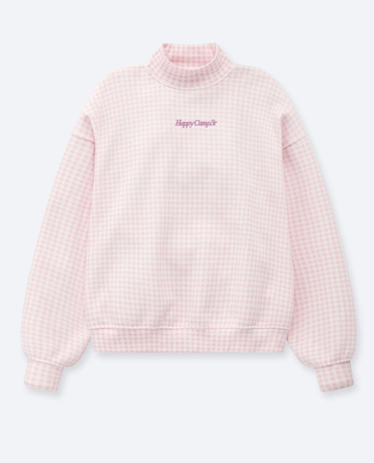 Blushing Picnic Mockneck