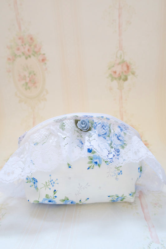 Cottage Garden Whispers Oval Pouch - In Stock