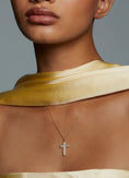 Load image into Gallery viewer, The Crushed Cross Pendant Necklace
