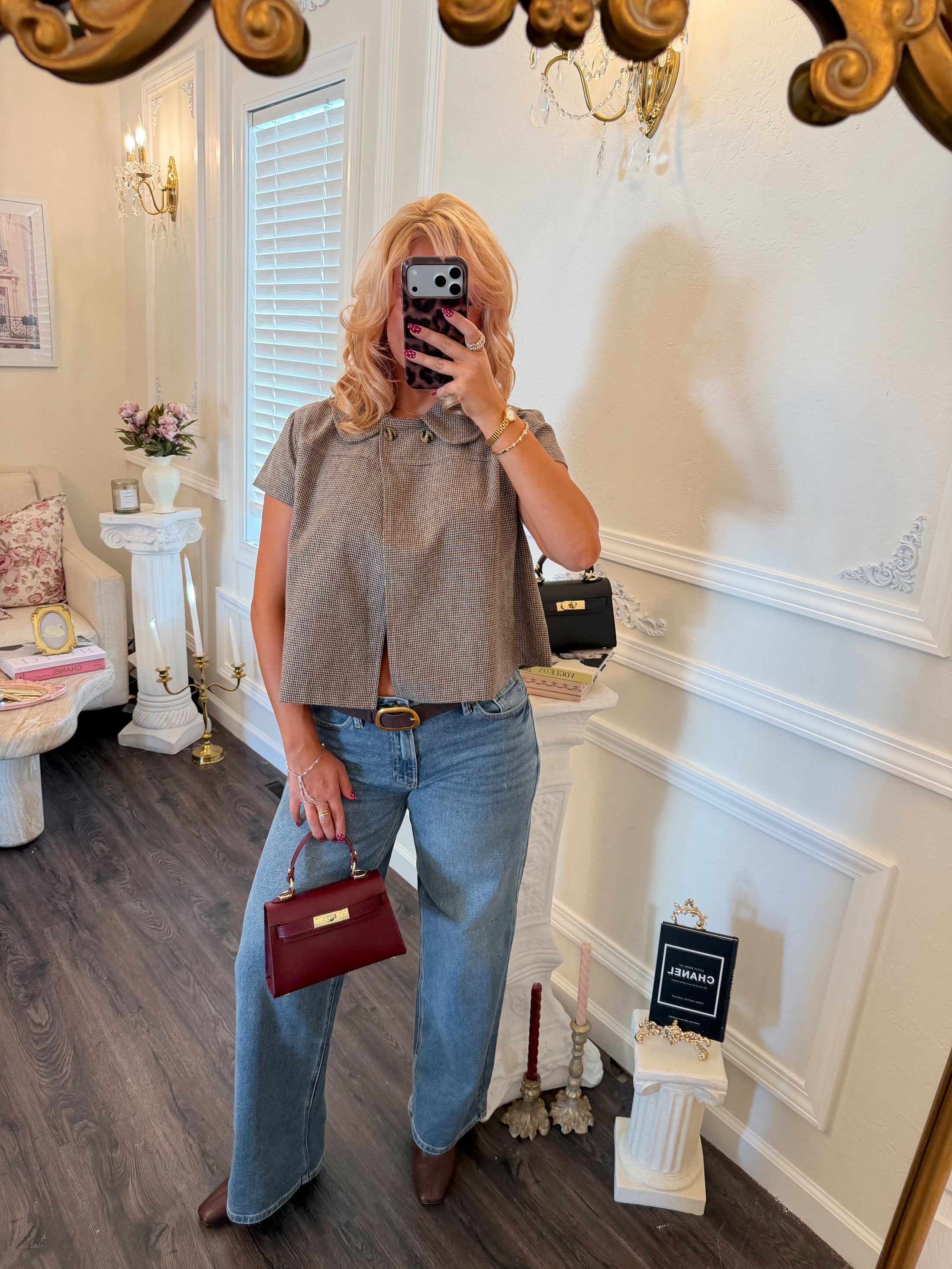 The Saint-Honoré Leather Belt
