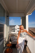 Load image into Gallery viewer, The Bridgerton Bleu Garden Top
