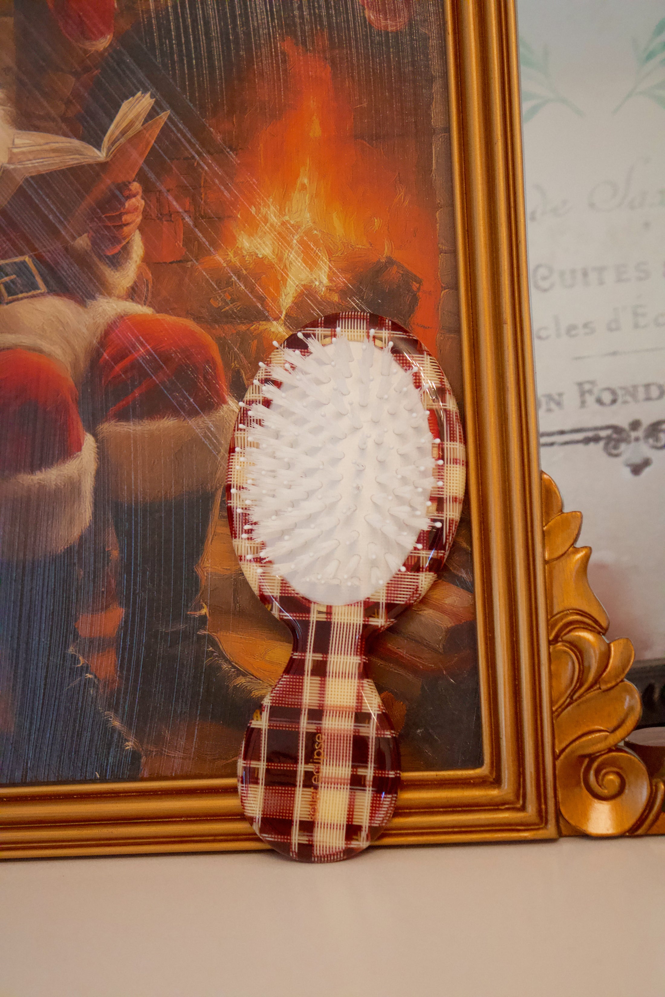 The Holiday Tartan Hair Brush