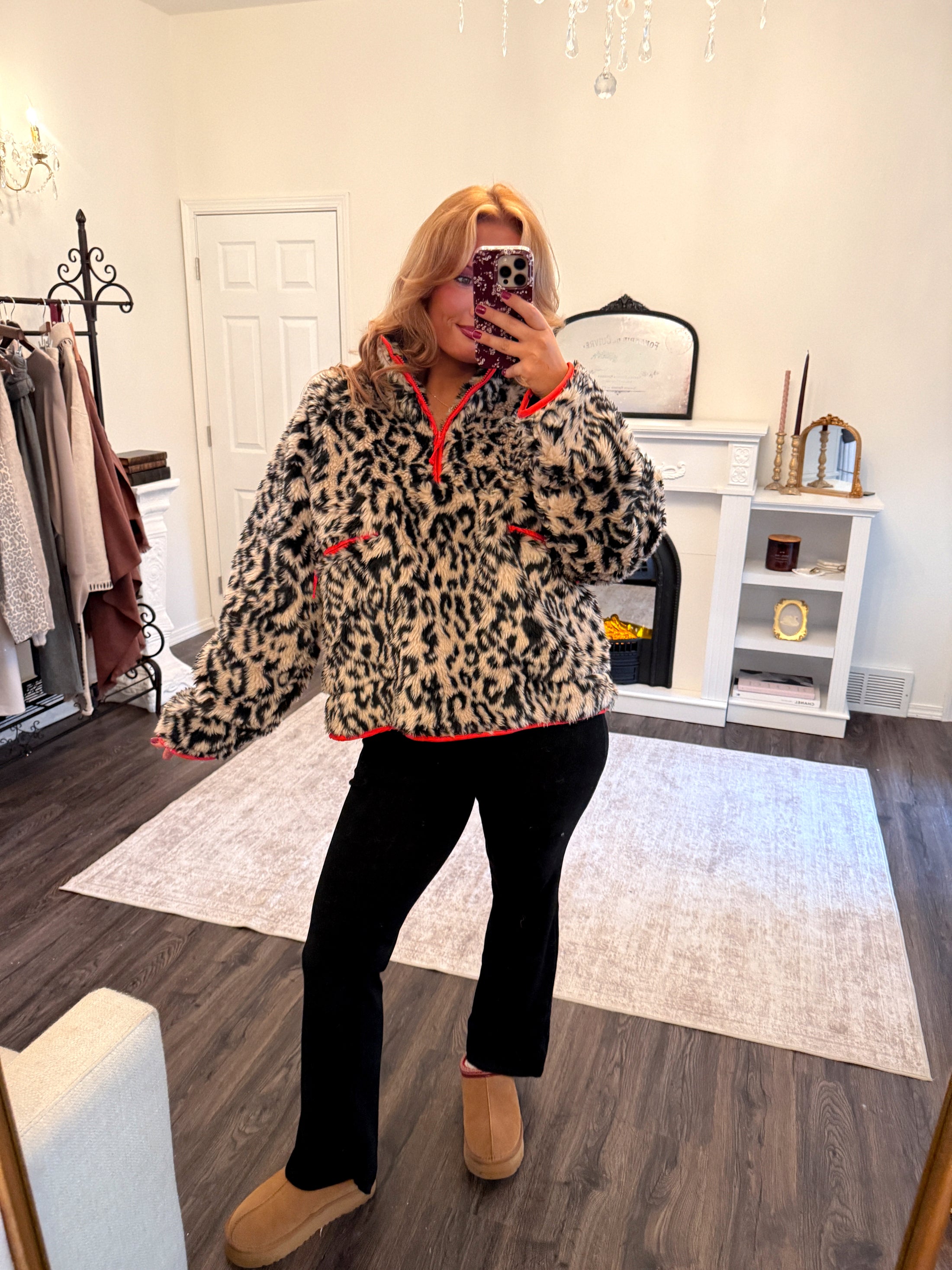 The Cheetah Chalet Pullover PREORDER 12.20