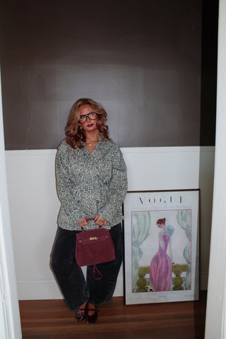 Geneviève Cheetah Trench