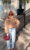 Load image into Gallery viewer, The Chalet Fawn Half Zip Fur Preorder 10.01
