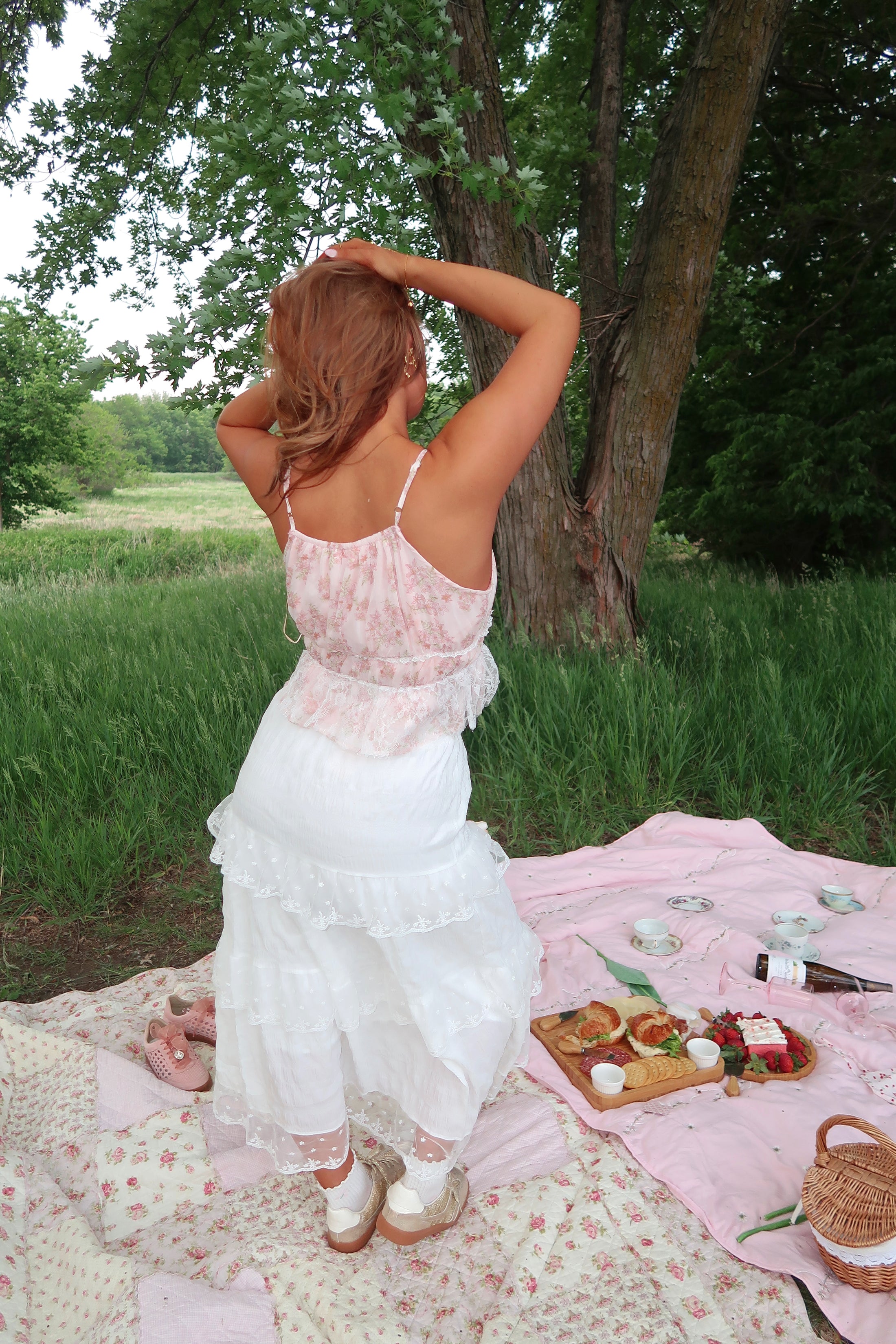 Lacewater Tiered Skirt