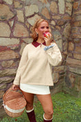 Load image into Gallery viewer, The Wentworth Polo Knit - Caramel Apple
