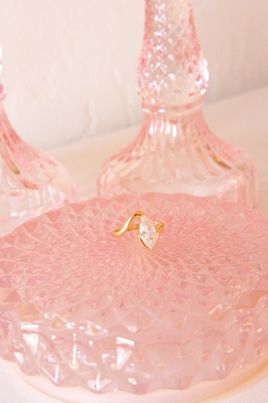 Love Note Marquise Ring