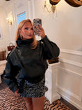 Load image into Gallery viewer, The Margaux Moto Jacket — Noir
