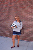 Load image into Gallery viewer, The Oxford Rugby Polo - Tan/Navy
