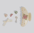 Load image into Gallery viewer, KitschPop Curved Claw Clip 7 Piece Set - Vintage
