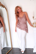 Load image into Gallery viewer, The French Kiss Lace Top – Taupe
