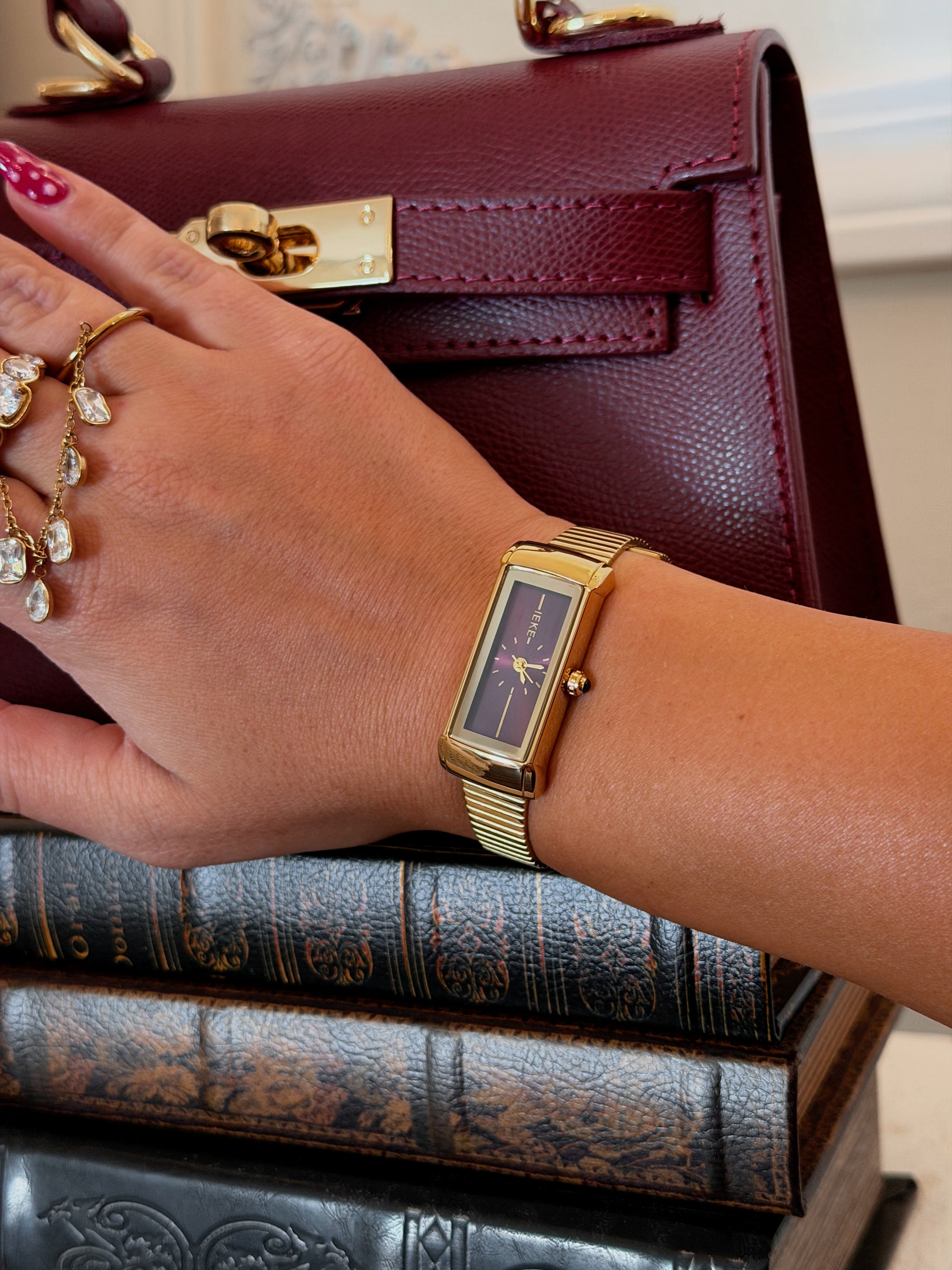 The Élodie Heirloom Watch — Bordeaux