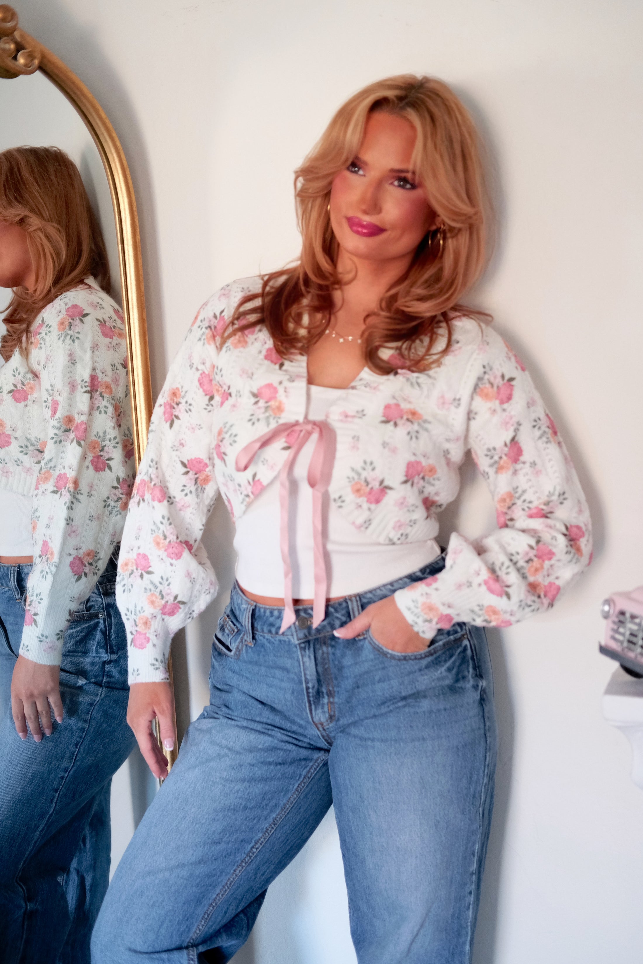 The Snowblossom Shawl Cardigan