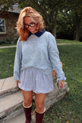 Load image into Gallery viewer, The Wentworth Polo Knit - Earl Grey Heather
