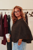 Load image into Gallery viewer, The Kensington Cape - Espresso
