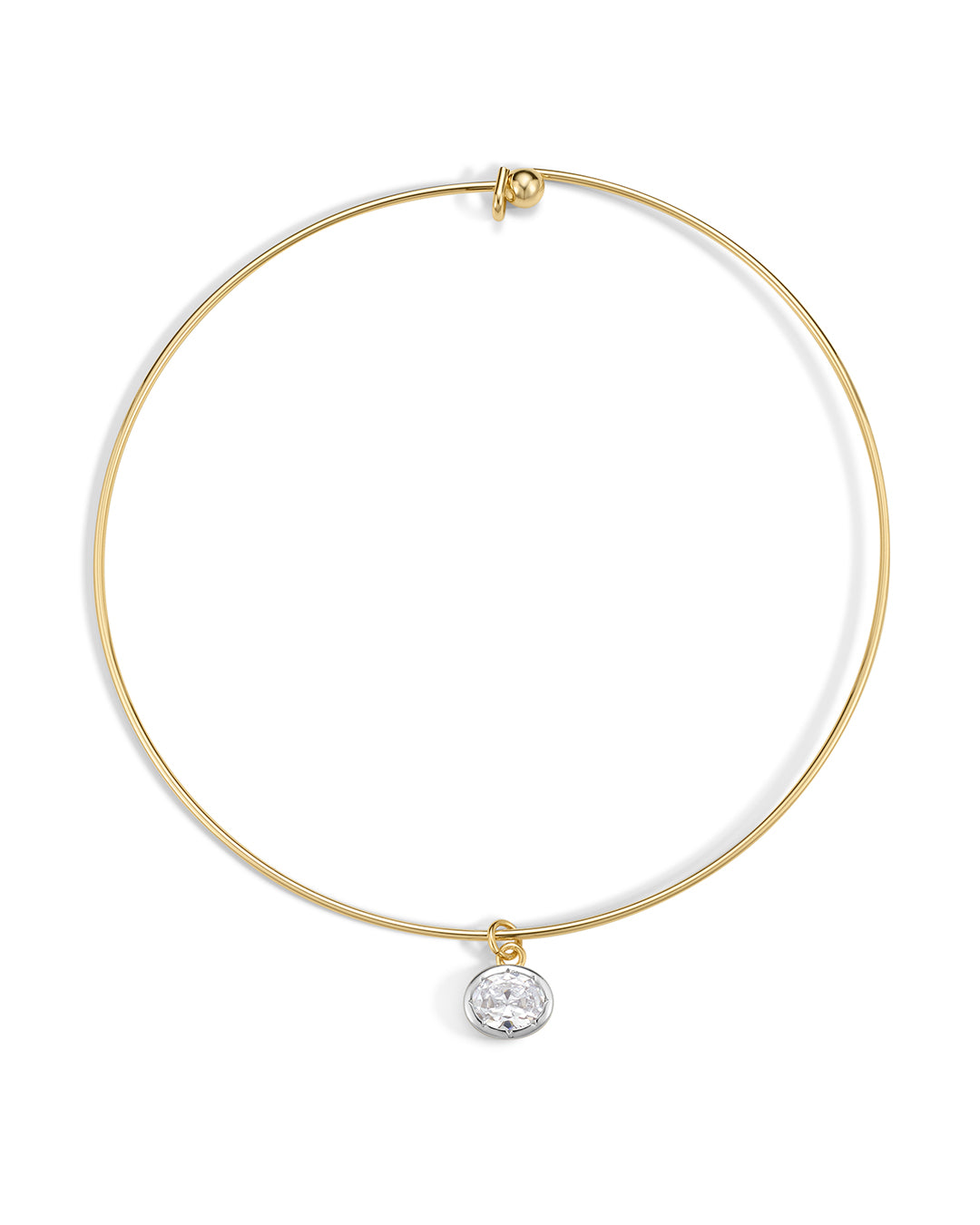 The Marais Pendant Wire Necklace