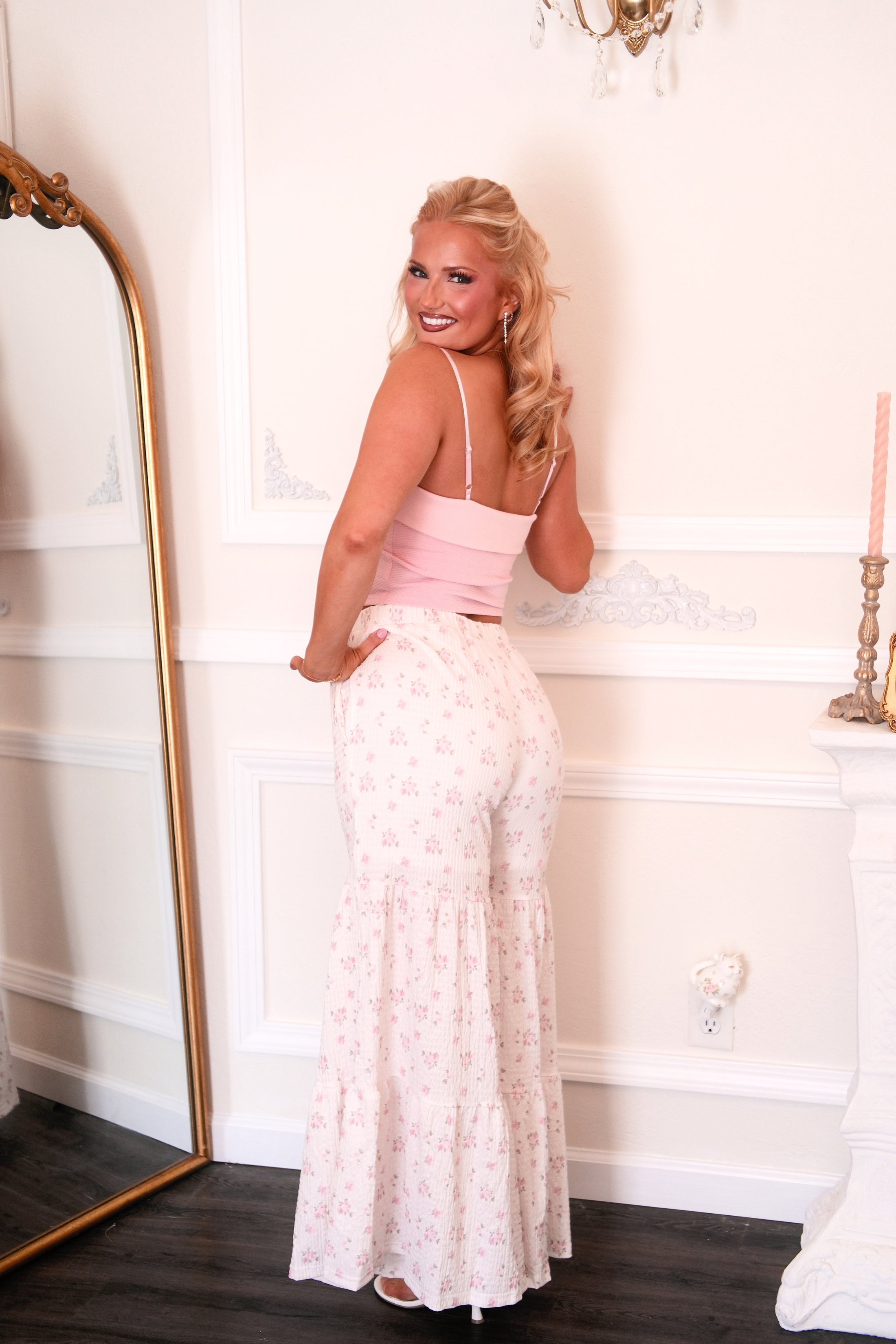 Petals In Provence Pants