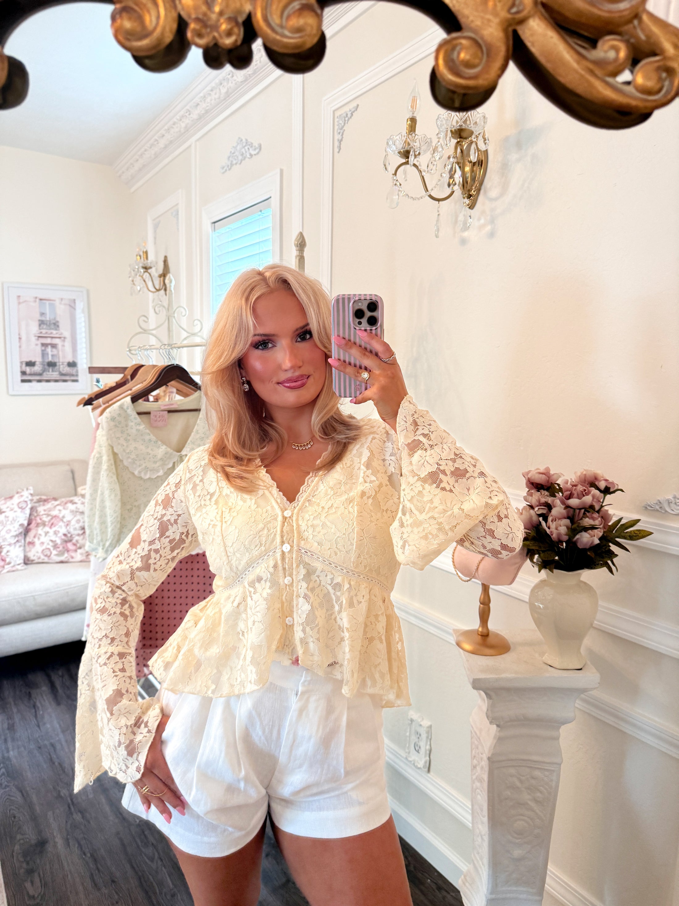 The Château Lace Blouse